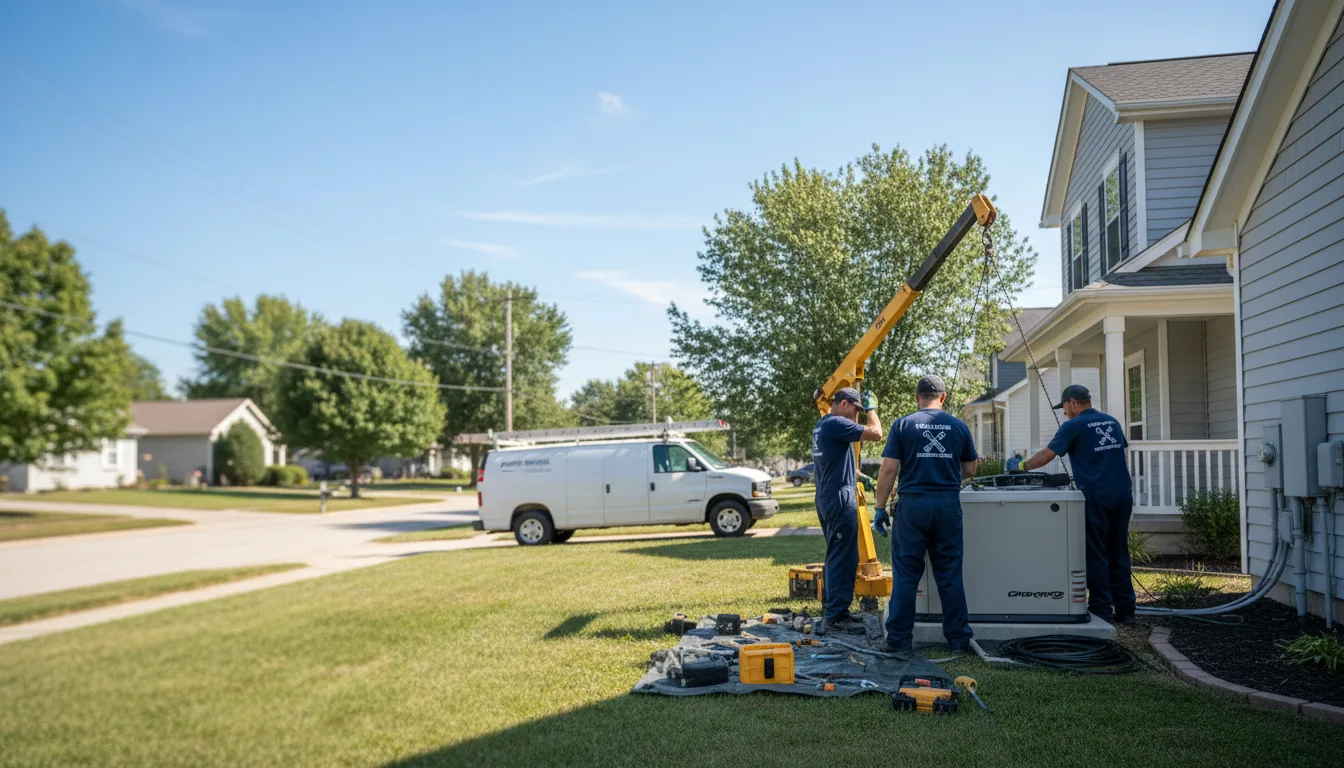 Generator Installation in Plano, IA near me